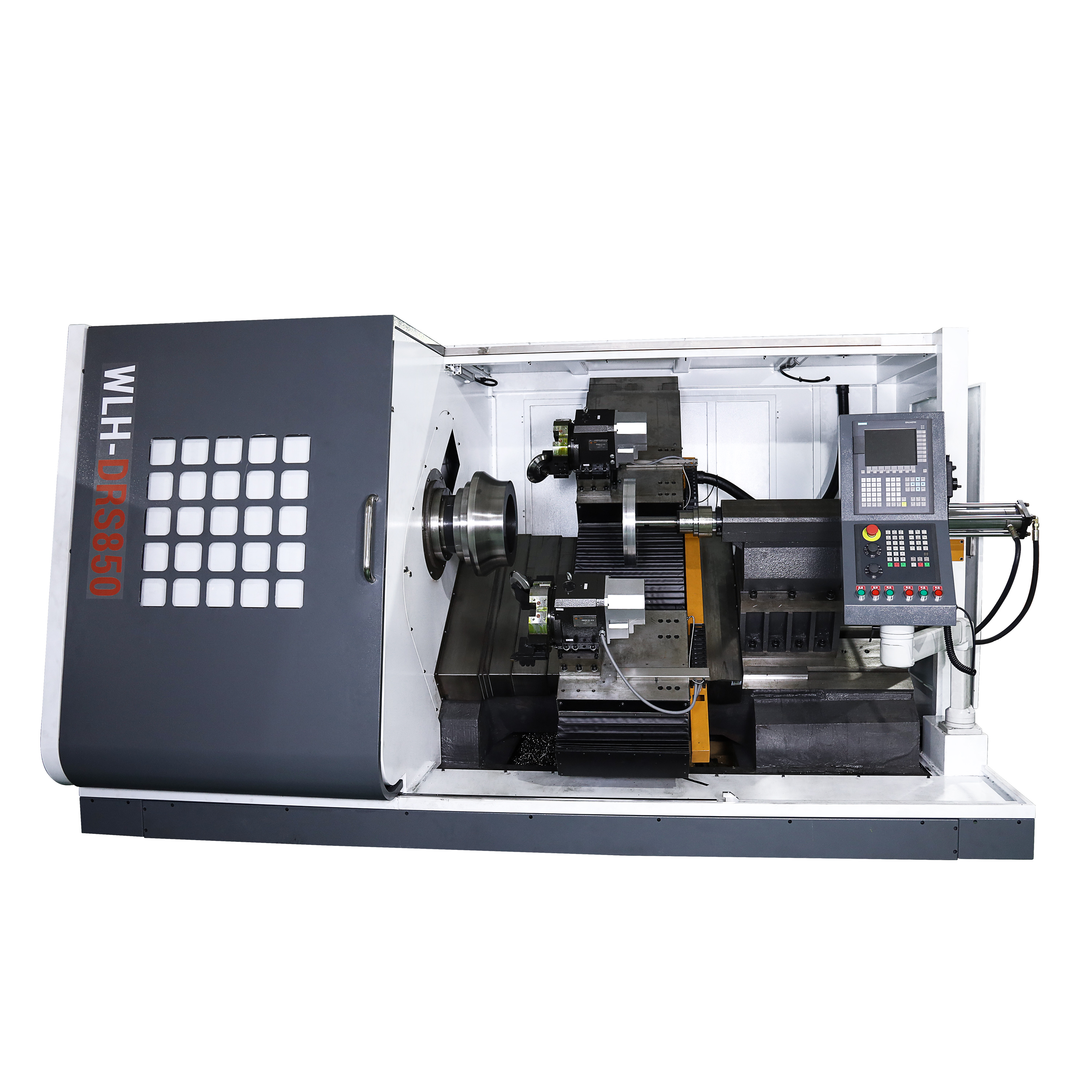 Heavy Duty Double Roller CNC Metal Spinning Machine