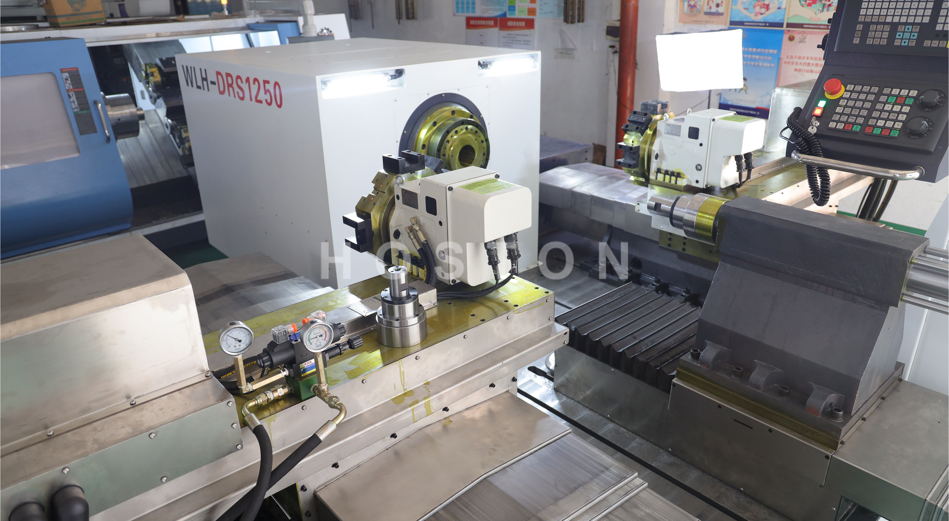 Heavy Duty Double Roller CNC Metal Spinning Machine