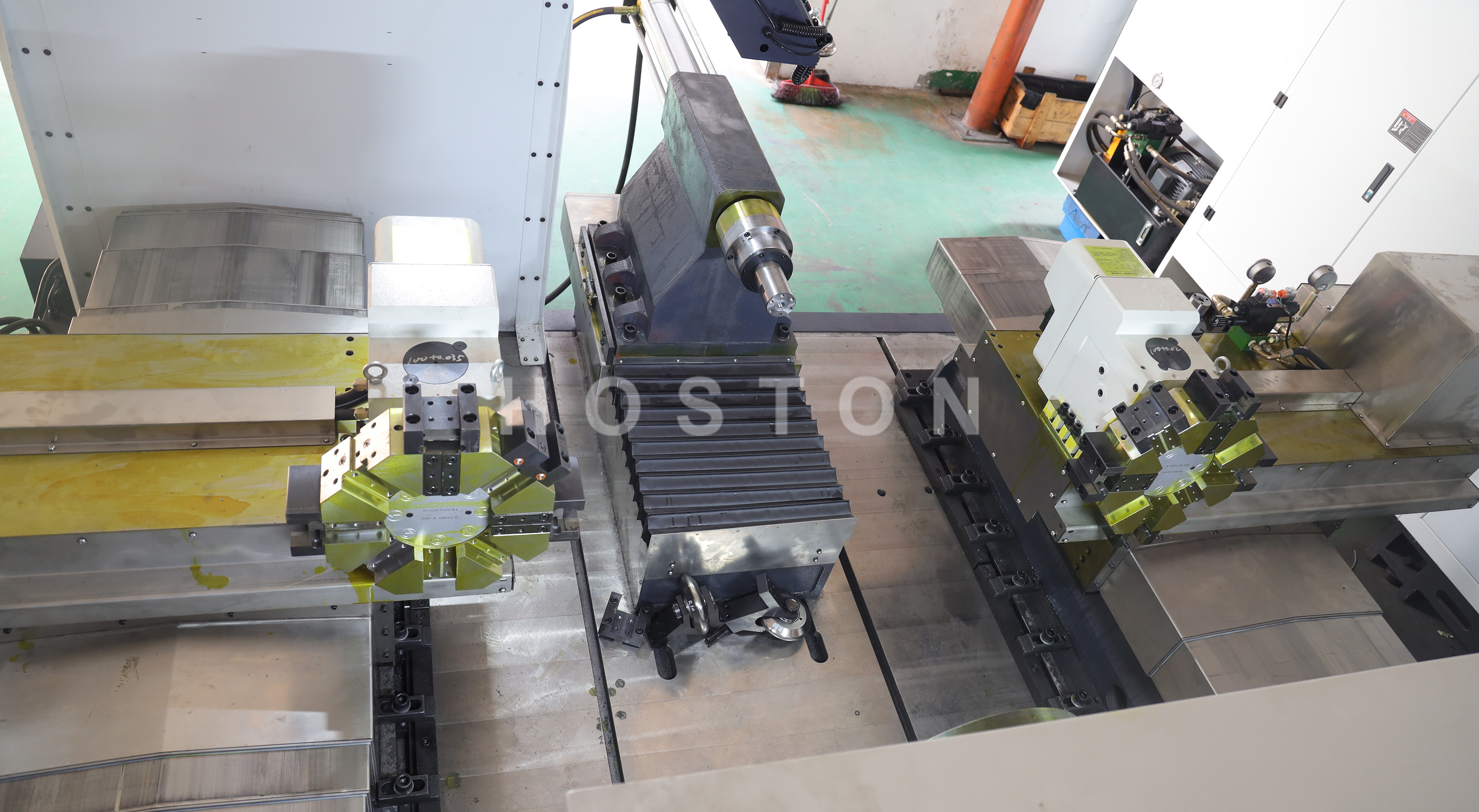 Heavy Duty Double Roller CNC Metal Spinning Machine
