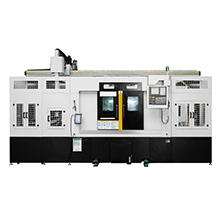 Parallel Dual Spindle CNC Turning Center