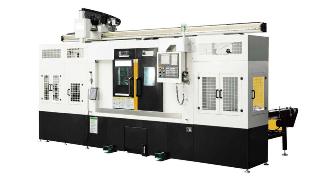 Parallel Dual Spindle CNC Turning Center