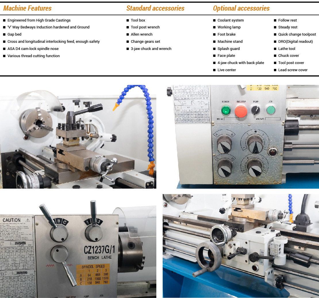 Bench Lathe Machine