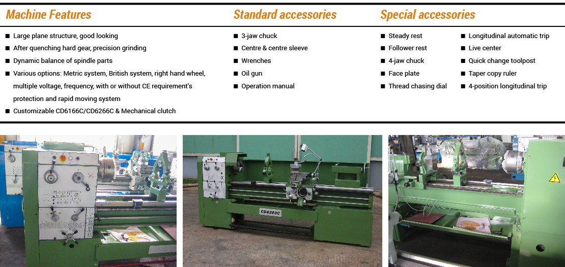 CDC series High Speed Precision Lathe