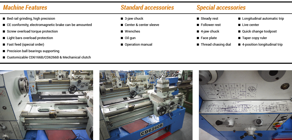 CDB series High Speed Precision Lathe