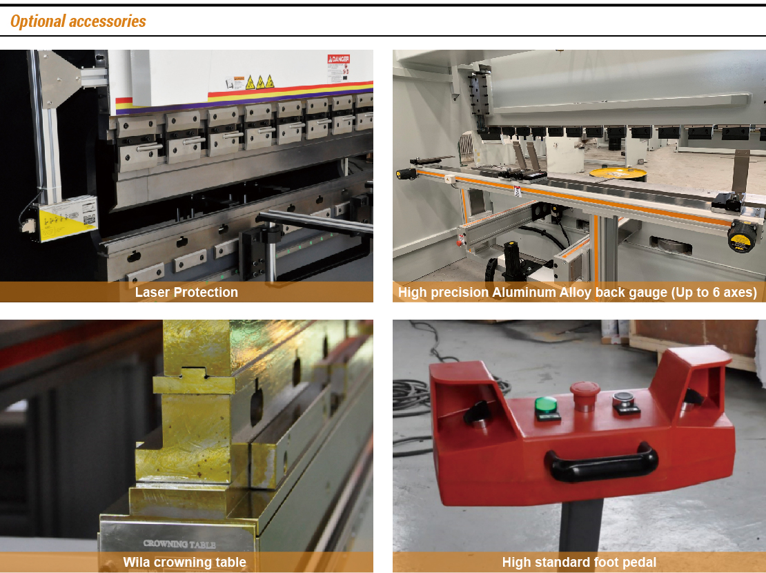 Hydraulic Press Brake Machine with NC Controller