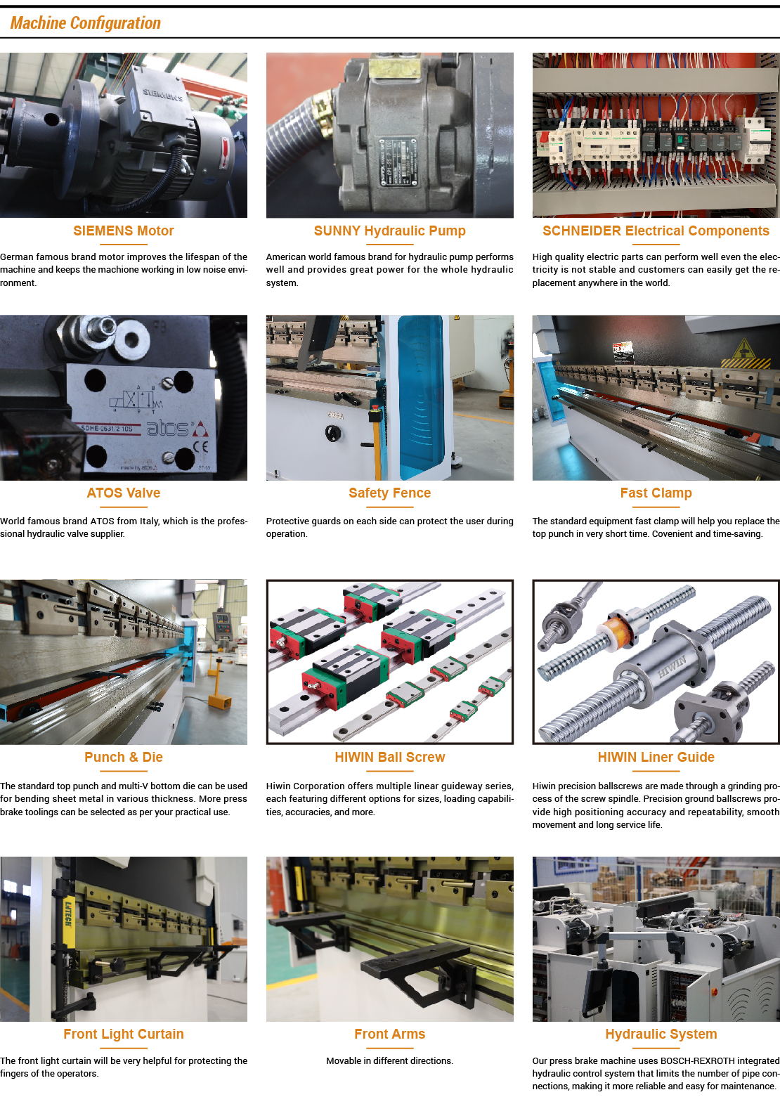 CNC Electro-hydraulic Servo Press Brake Machine(3 1 axis or above)