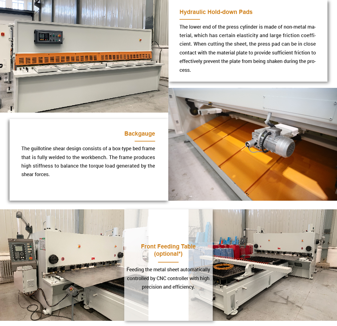 Hydraulic Swing Beam Shearing Machine