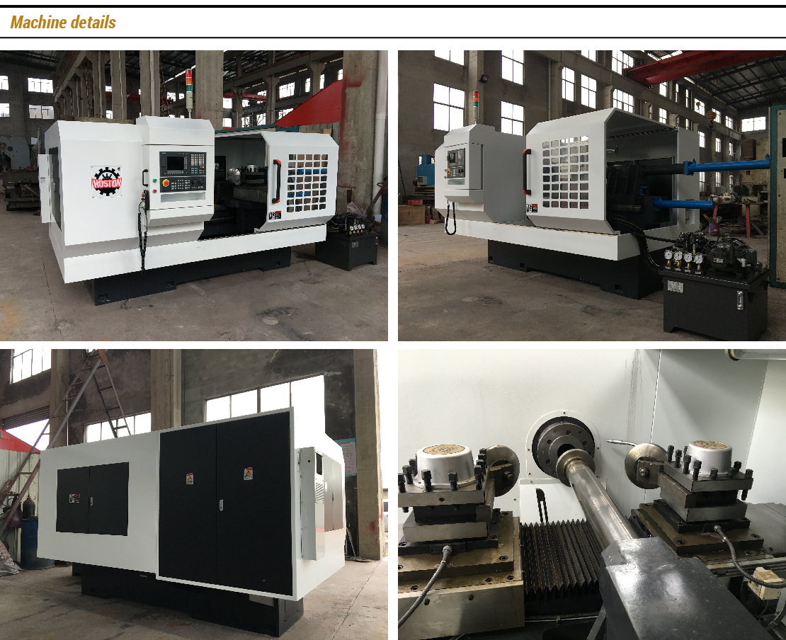 Heavy Duty Double Roller CNC Metal Spinning Machine