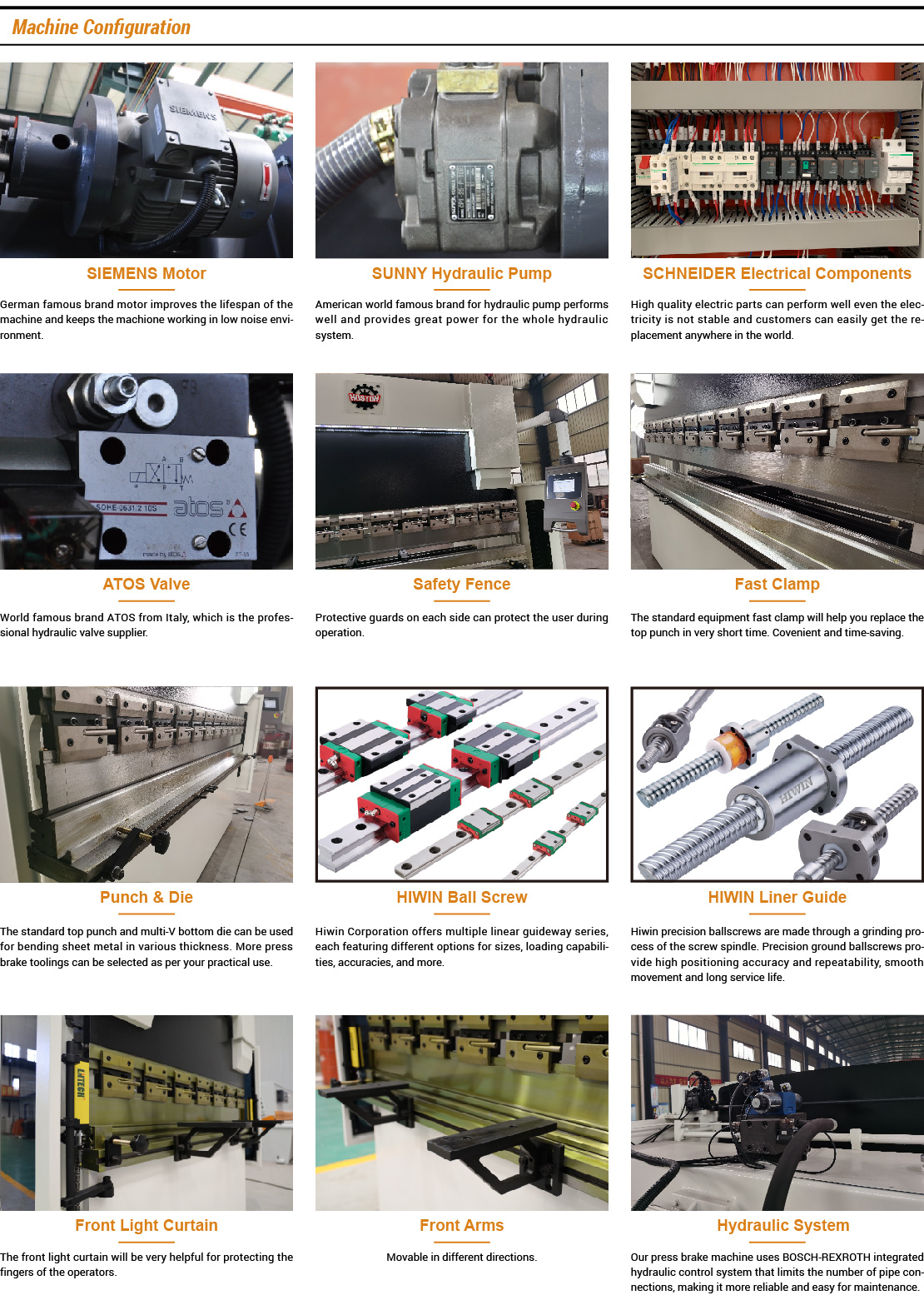 Torsion Bar CNC Press Brake