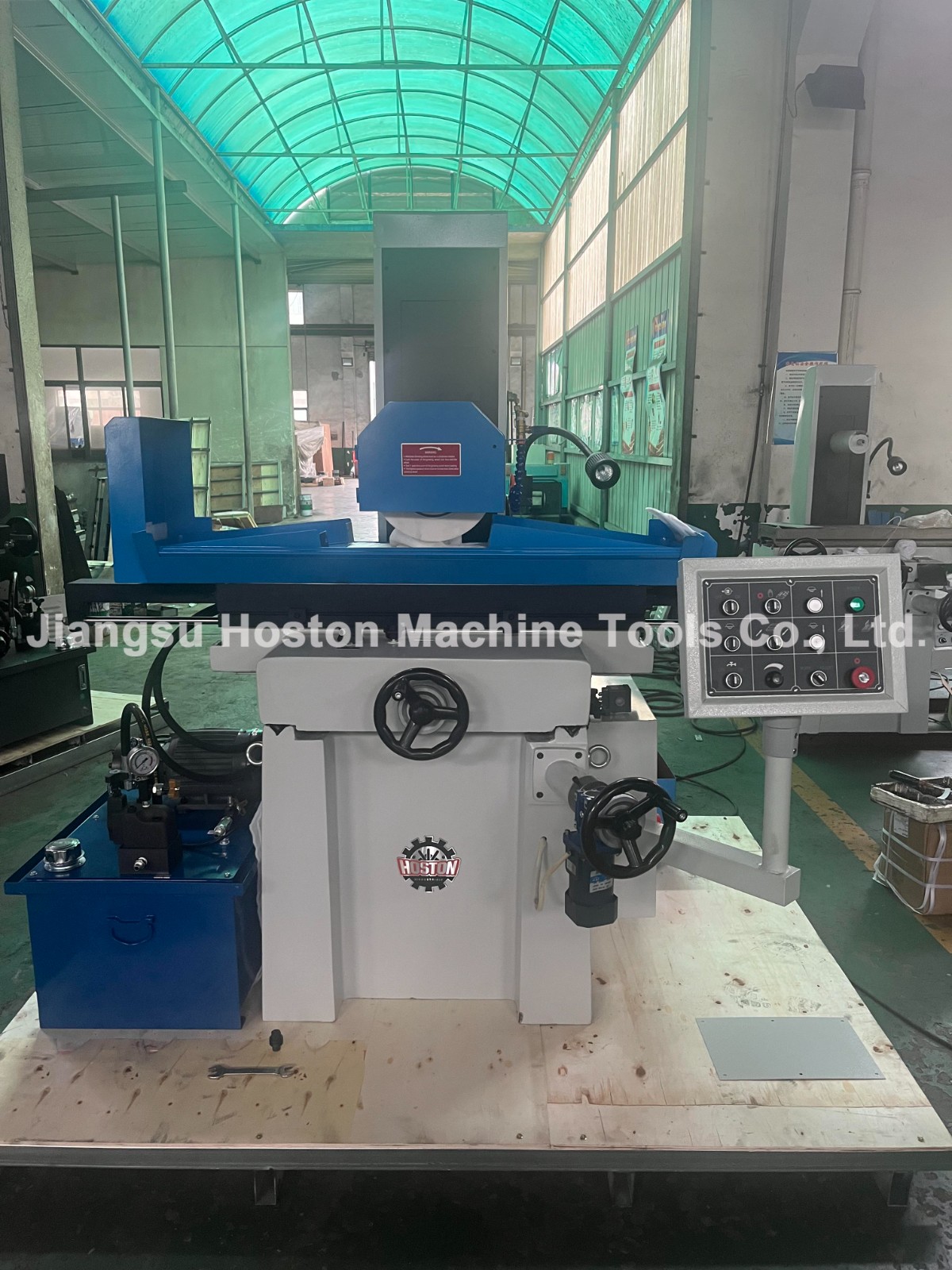 Hoston Surface Grinding Machine MY1224 is finished packing, waiting for delivery.