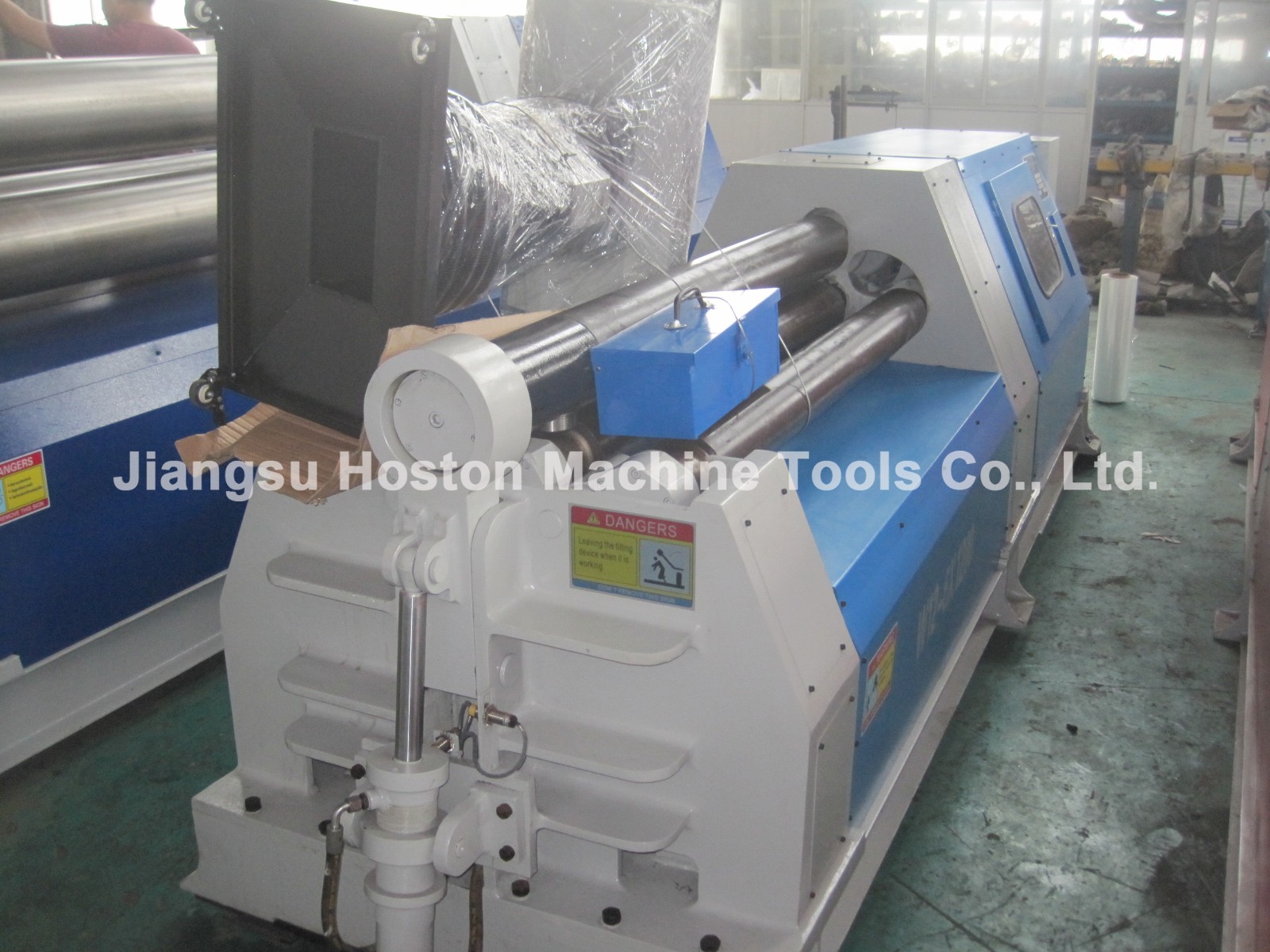 W12-6X1200 CNC Steel Hydraulic Plate Rolling Machine