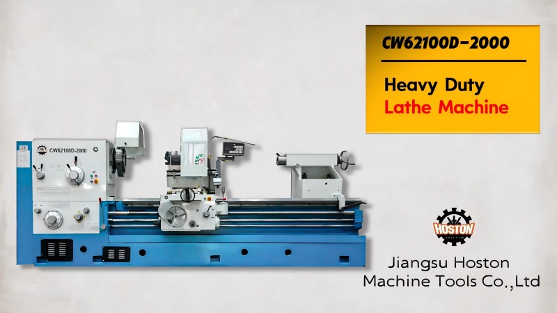 Hoston CW62100D-2000: Heavy Duty Lathe Machine Elevating Precision and Performance