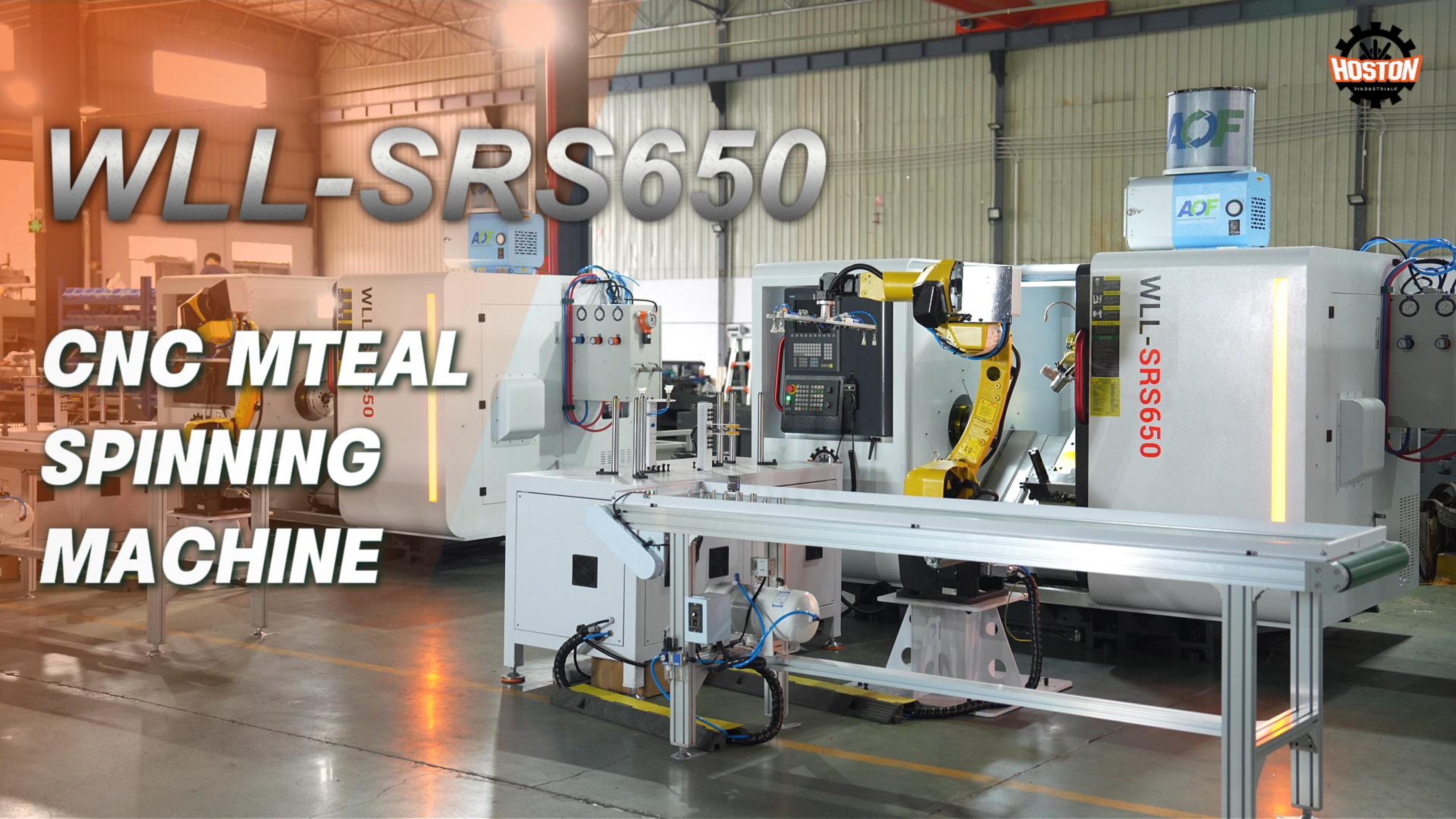 Hoston CNC metal spinning machine