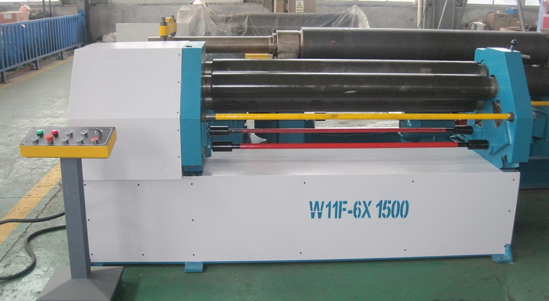 W11F 3-Roller Mechanical Asymmetrical Plate Rolling Machine