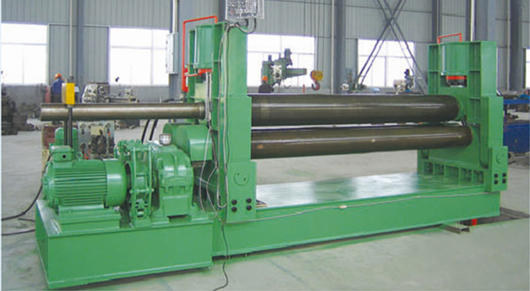 W11Y Hydraulics Symmetric Plate Rolling Machine With 3 Rolls