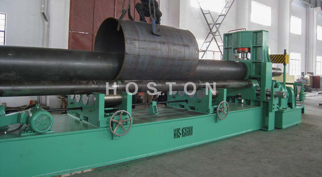 W11S Hydraulic Upper Roller Universal Plate Rolling Machine