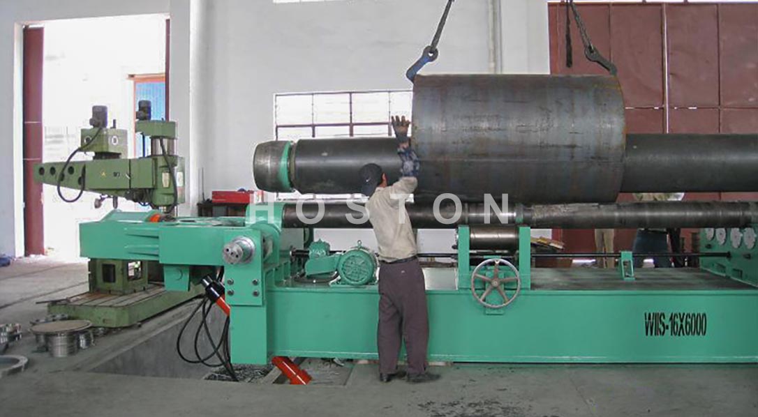 W11S Hydraulic Upper Roller Universal Plate Rolling Machine