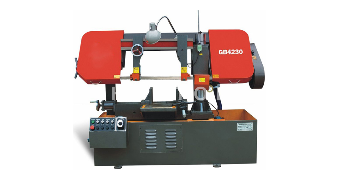 GB4230 Upright Column Horizontal Band Sawing Machine