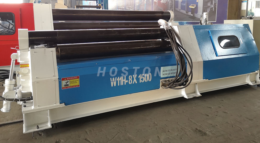 Hydraulic 3-Roller Arc Adjust Plate Rolling Machine