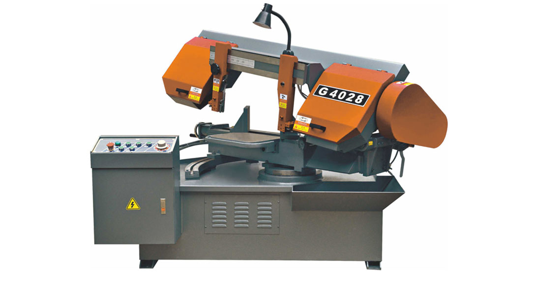 Angle Horizontal Metal Band Sawing Machine