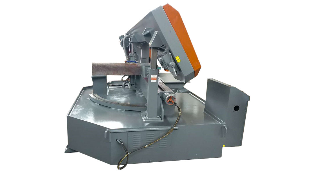 Angle Horizontal Metal Band Sawing Machine