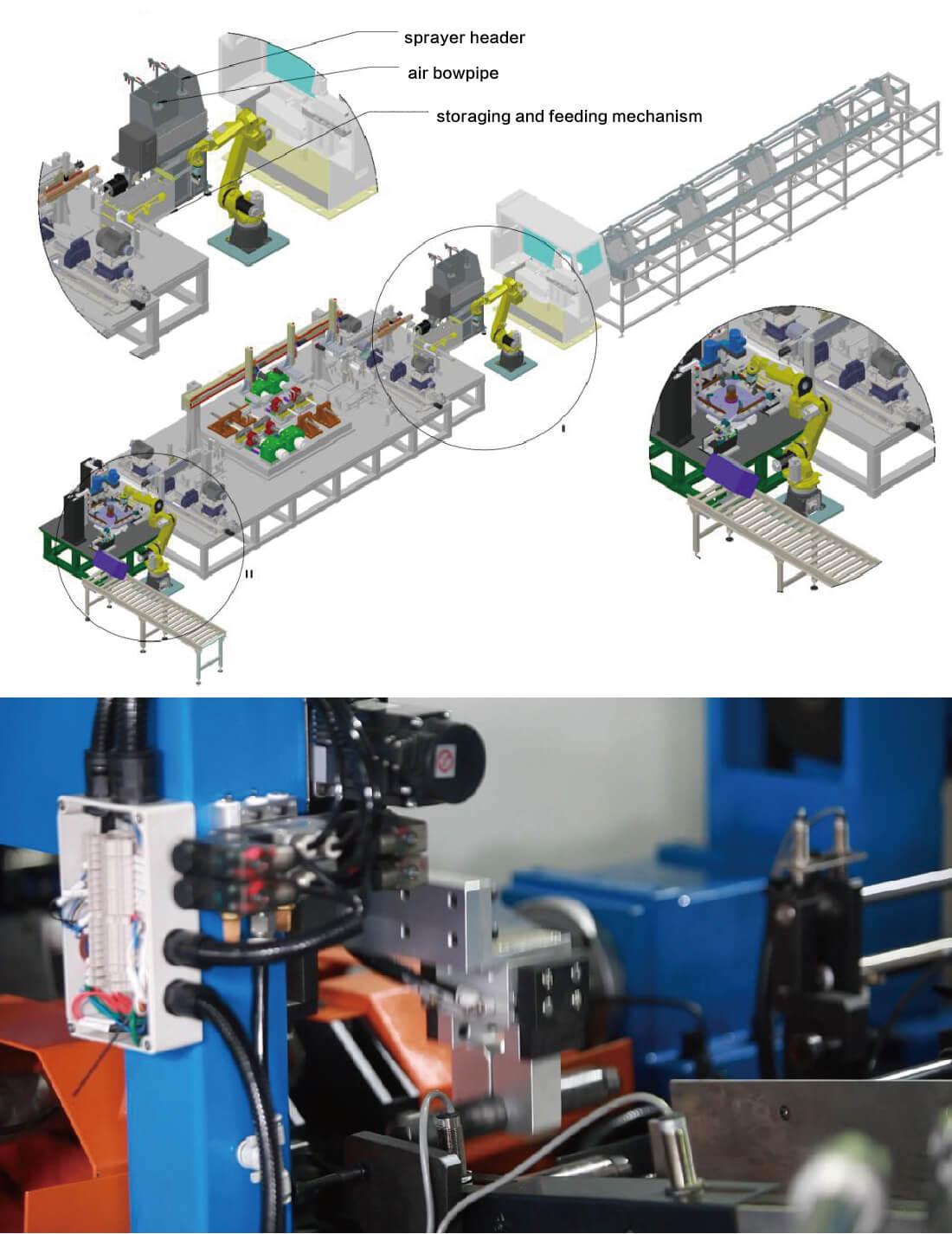 Automobile Airbag Tube Processing Line